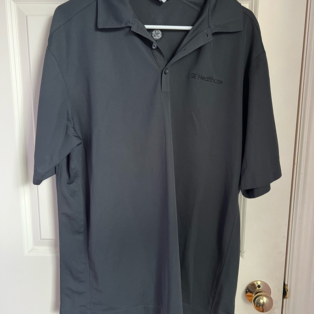 Nike Gray Performance Polo Shirt